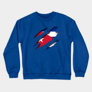 Cuba Shredding Crewneck Sweatshirt